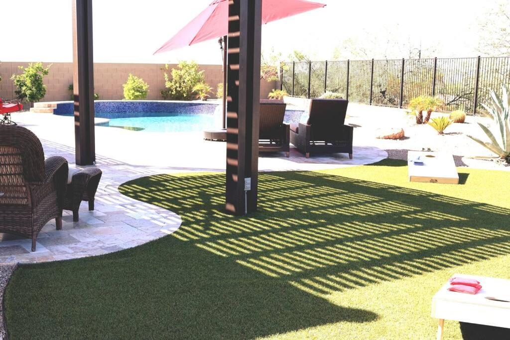 Phoenix Home With Heated Pool, Desert Views & Hot Tub Anthem Esterno foto