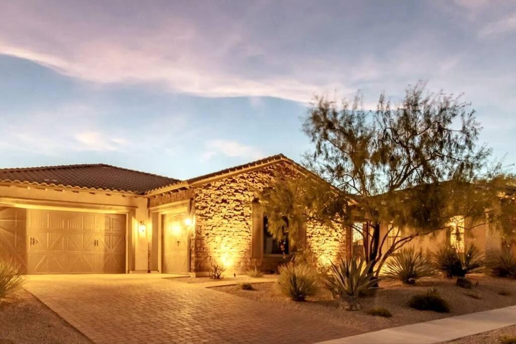 Phoenix Home With Heated Pool, Desert Views & Hot Tub Anthem Esterno foto